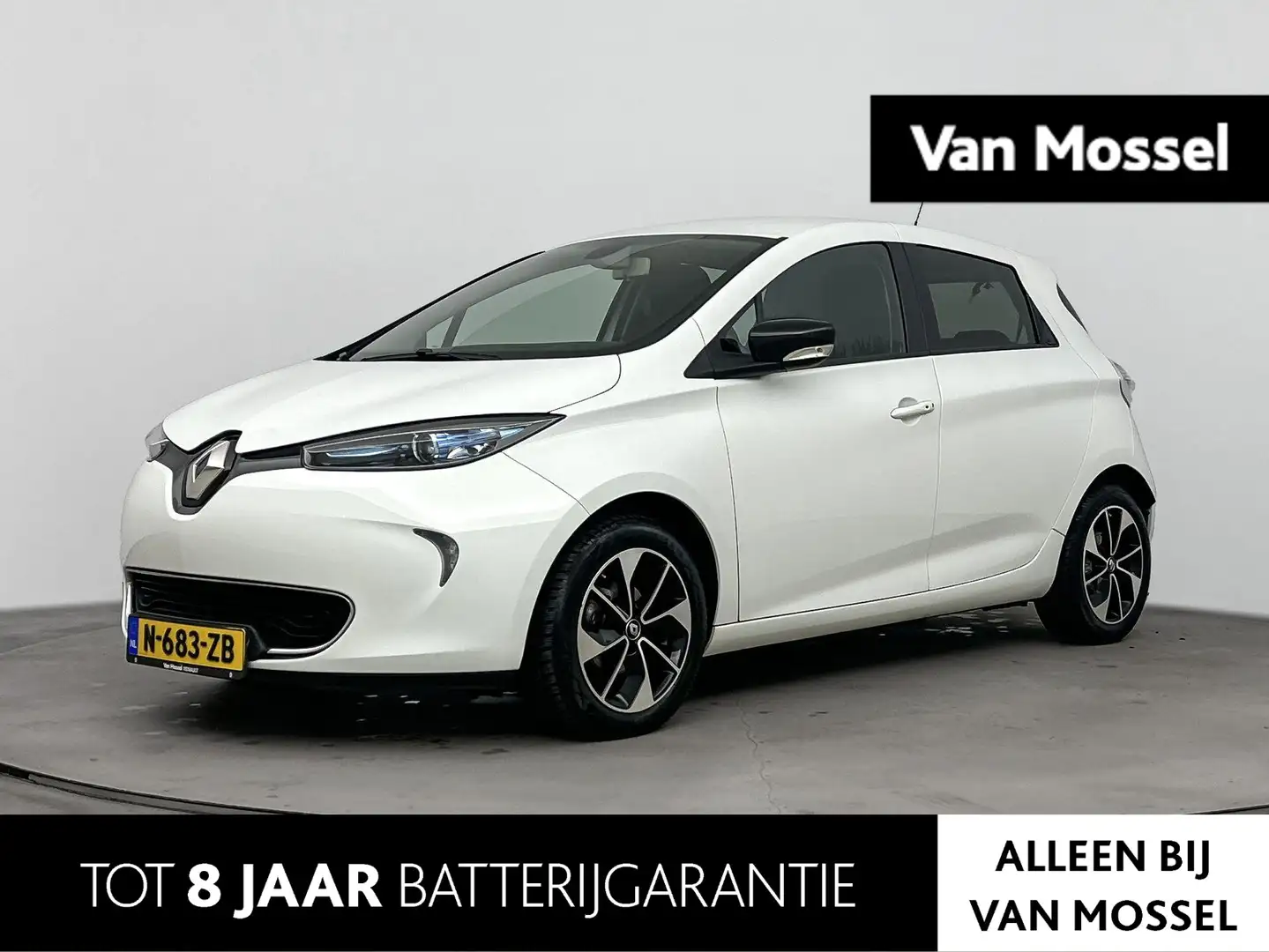 Renault ZOE R90 Intens 41 kWh 93PK (ex. Accu) | Navigatie | Cl Wit - 1