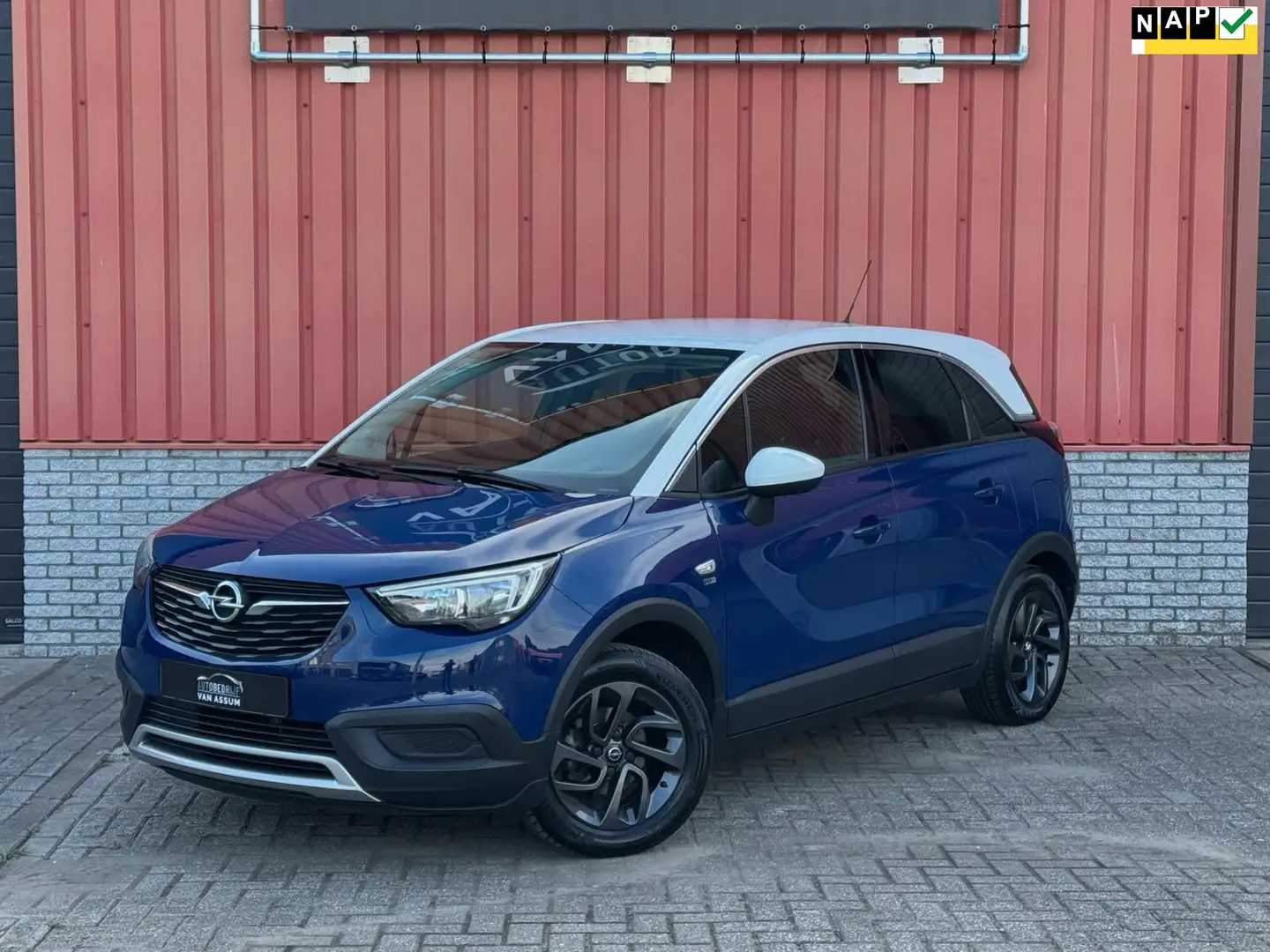 Opel Crossland X 1.2 120 Jaar Edition Carplay Cruise Airco Blu/Azzurro - 1
