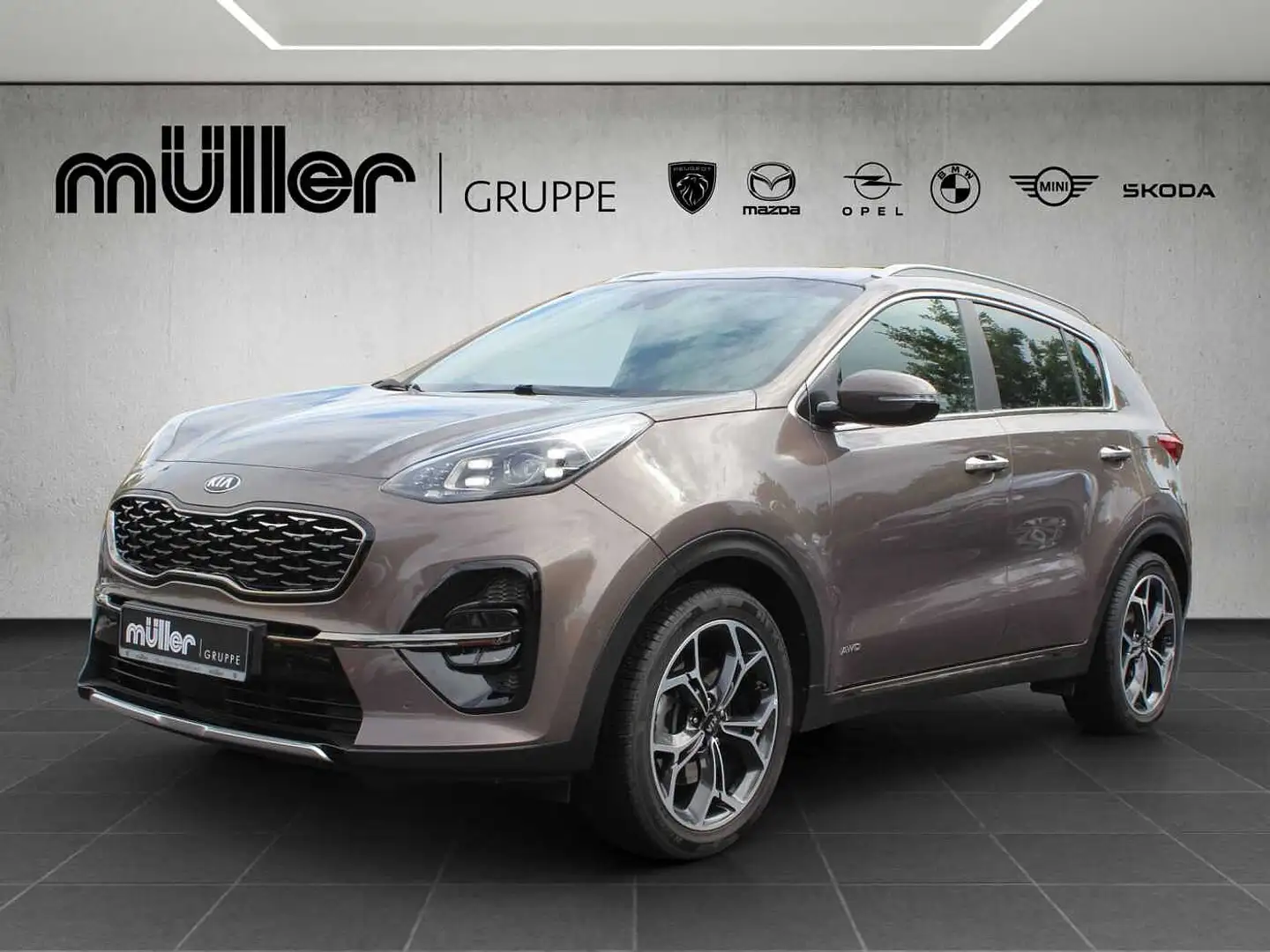Kia Sportage 1.6 T-GDI AWD DCT GT LINE Braun - 1