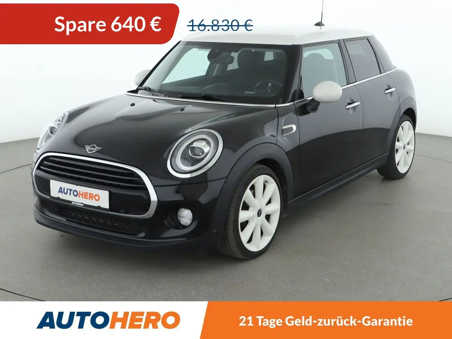 MINI Cooper Cooper Aut.*HUD*ACC*PDC*KLIMA*ALU*LIM* Black - 1