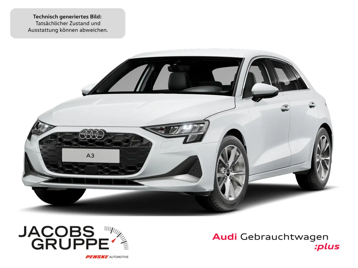 Audi A3 Sportback 35 TDI advanced ACC*LED*RFK*SHZ Weiß - 1