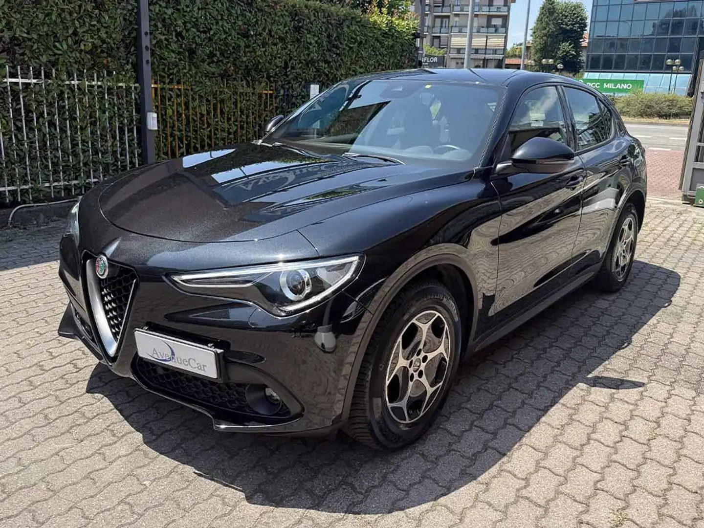 Alfa Romeo Stelvio 2.2 t TELECAMERA POST PREZZO REALE IVA ESPOSTA Negro - 1