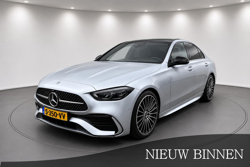 Mercedes-Benz C 200 AMG Luxury Line Pano dak Night Pakket 19 inch Came