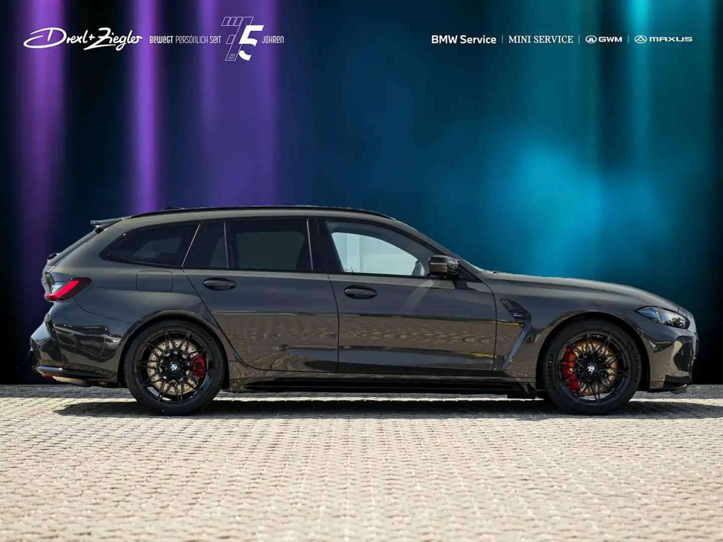 BMW M3 xDrive Competition Touring MDriver Sitzlüft Grau - 2