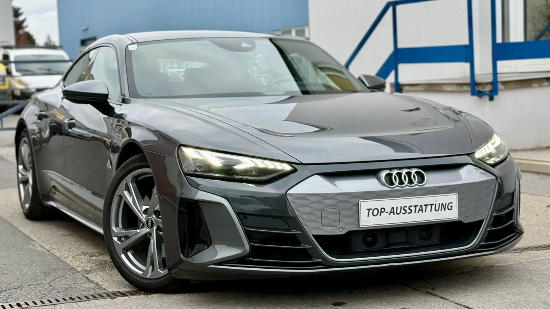Audi e-tron GT Quattro *Viele-Extras *Sofort-Kredit Сірий - 2