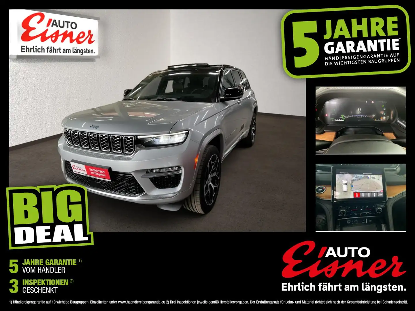 Jeep Grand Cherokee 2.0 PHEV SUMMIT Schwarz - 1
