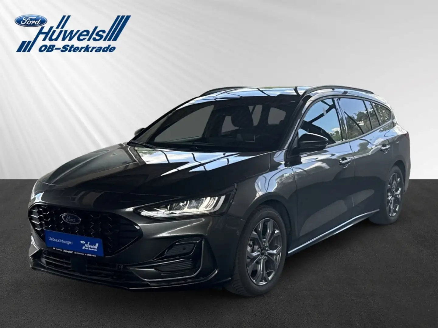 Ford Focus Turnier ST-Line X 1.0 EcoBoost MHEV +LED+ACC+TWA+A Grau - 1
