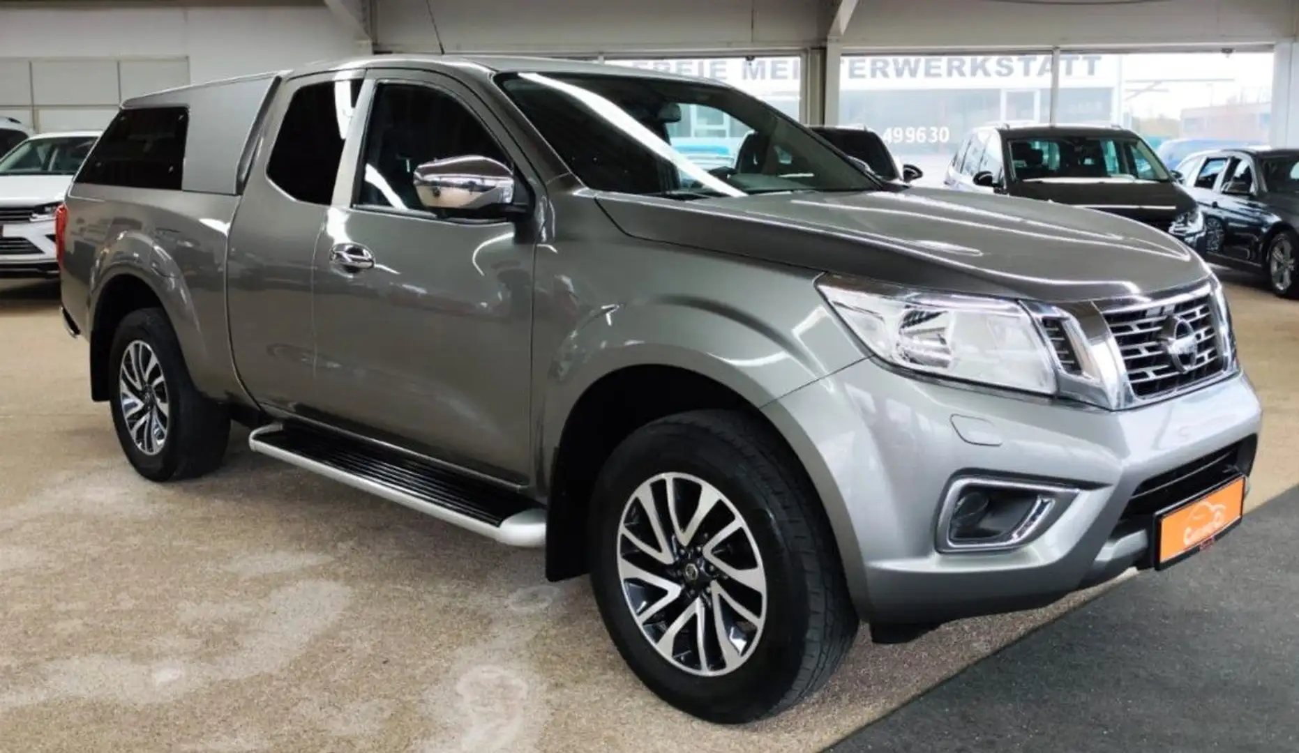 Nissan Navara King Cab 4x4 HardTop STHZ*SHZ*NAV*AHK*19% Gris - 2