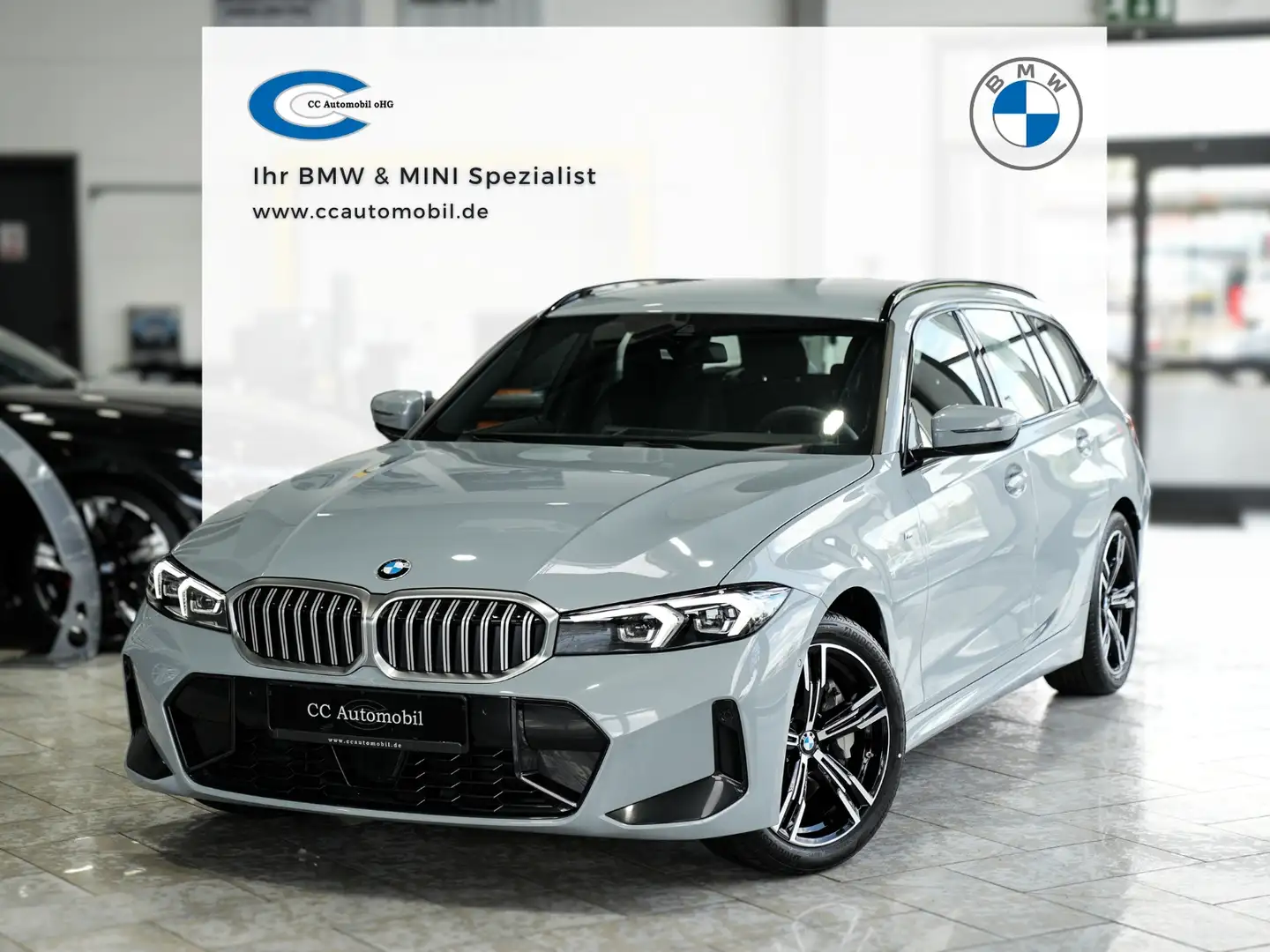 BMW 330 330i xDrive Touring M Sport ACC Kamera Grijs - 1