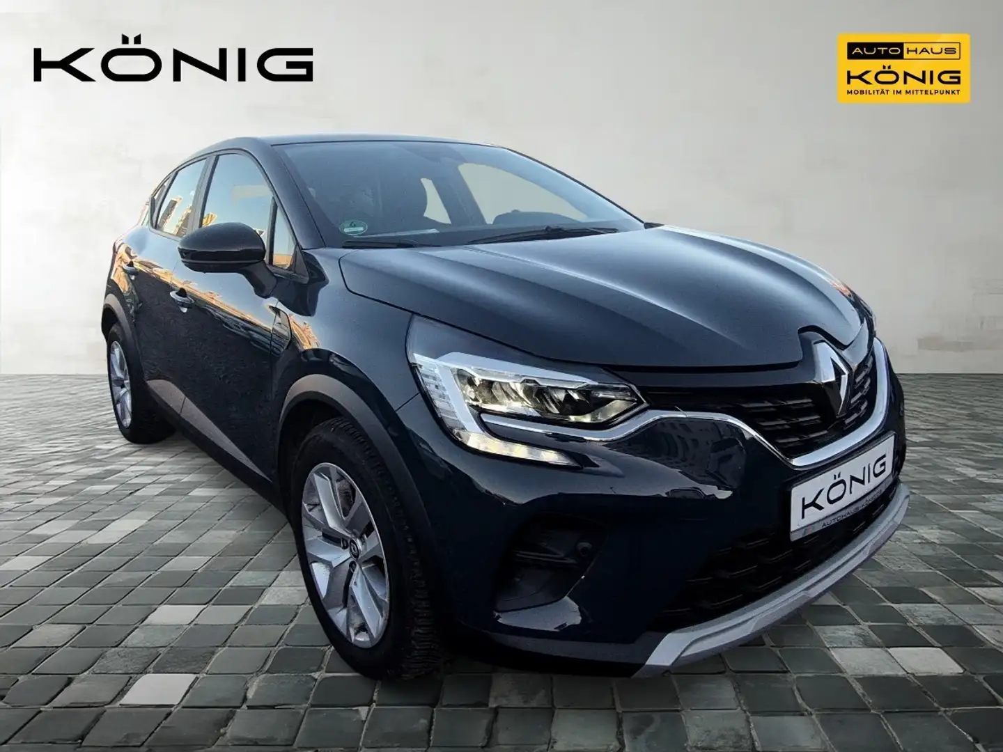 Renault Captur 1.0 TCe 90 EVOLUTION KLIMA|M+S|NAV. Blauw - 2
