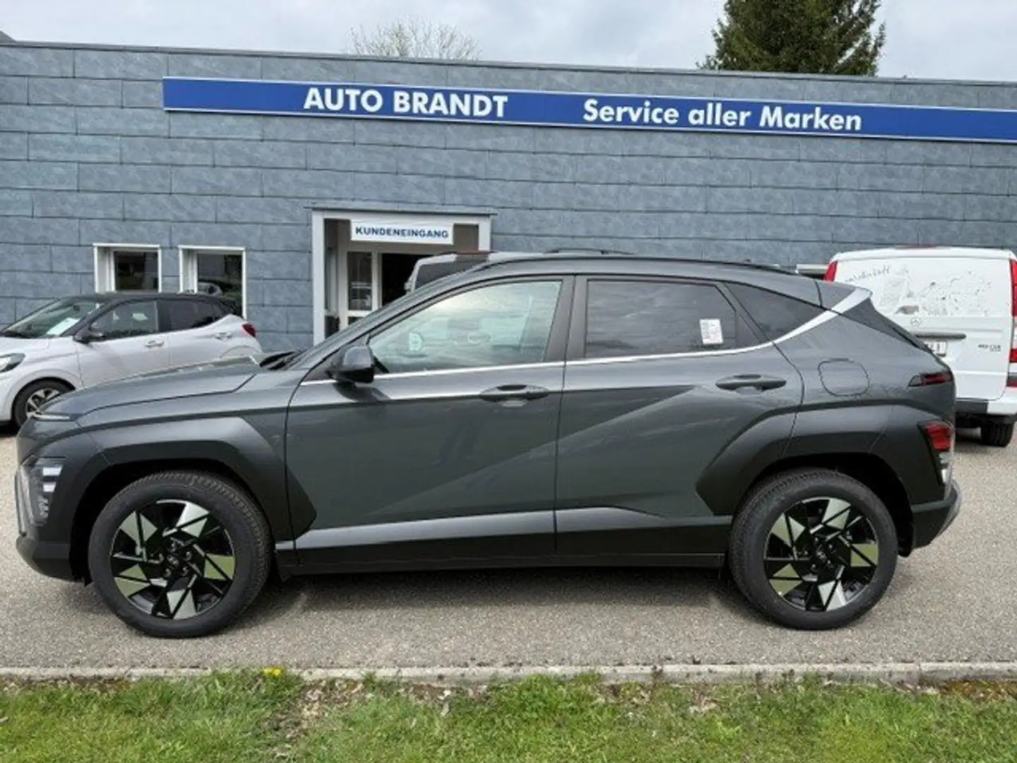 Hyundai KONA Kona 1,6 GDI HEV Go Plus DCT 2WD Hybrid Grau - 2