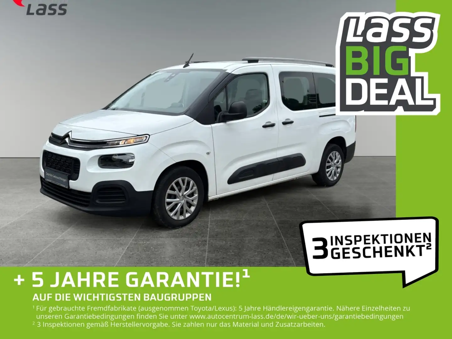 Citroen Berlingo XL 1.2 110 Live Klima DAB Apple CarPlay Weiß - 1