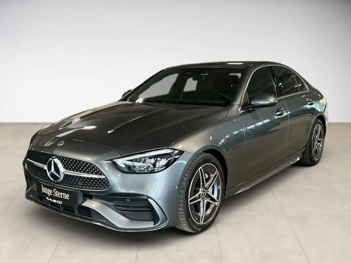 Mercedes-Benz C 220 d AMG Style Sport S-Sitz ACC KAM PDC Navi Grau - 1