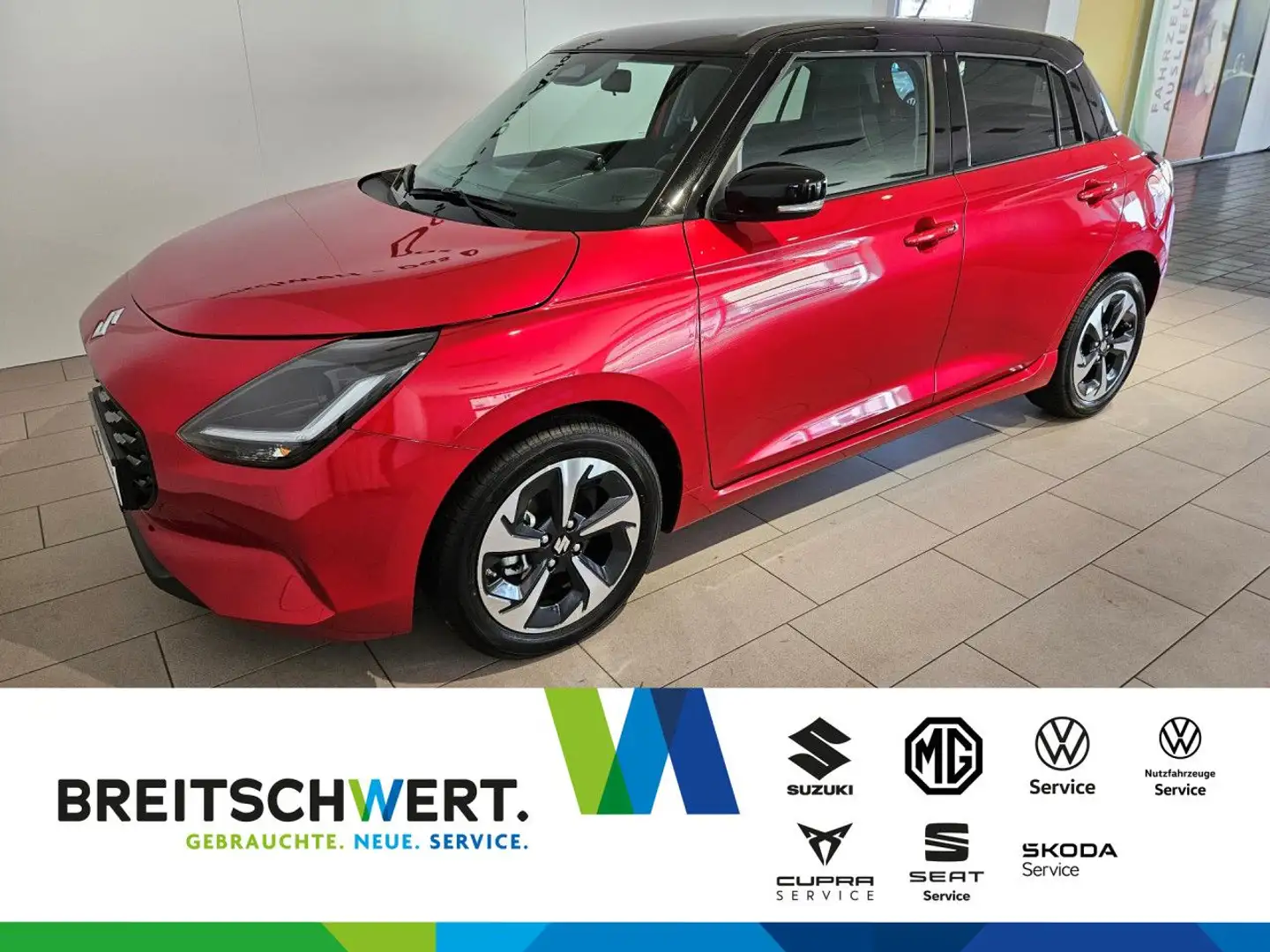 Suzuki Swift 1.2 Comfort+ CVT Hybrid LED ACC Navi Klima Rot - 1