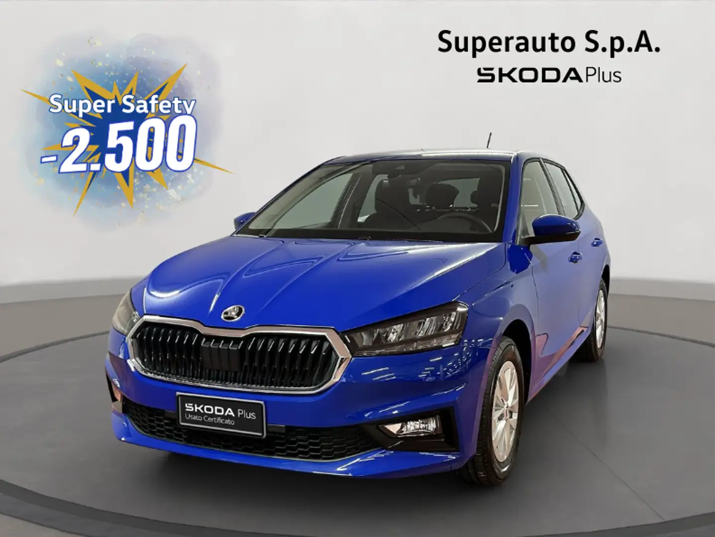 Skoda Fabia 1.0 MPI EVO 80 CV Selection Blu/Azzurro - 1