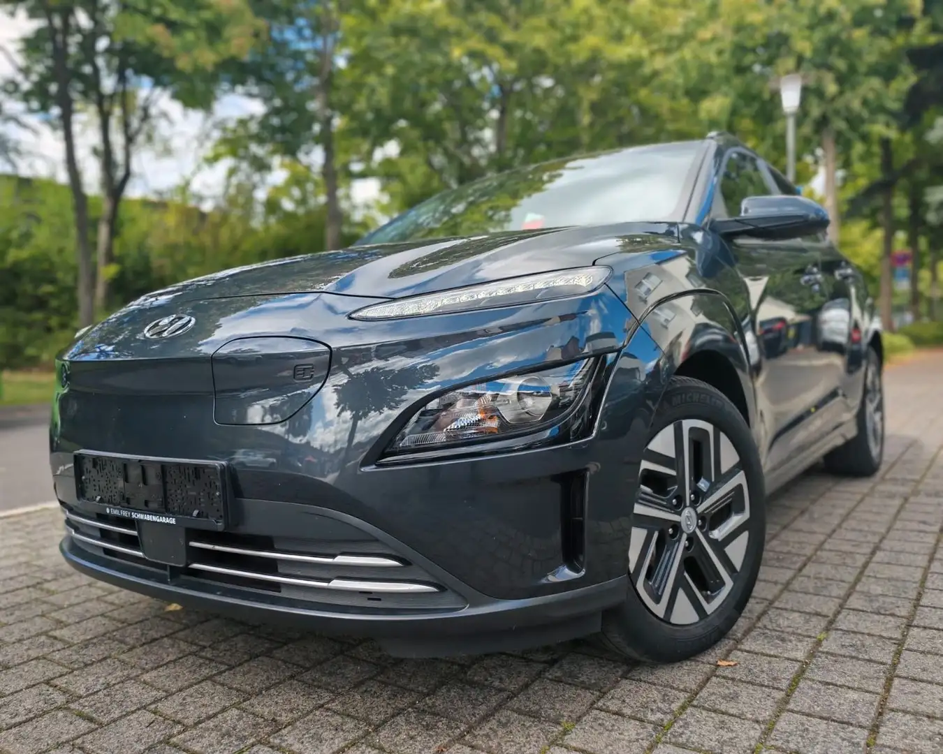 Hyundai Sonstige Kona Select Elektro 64kWh|SOH97%|Garantie05/2030 Grau - 1