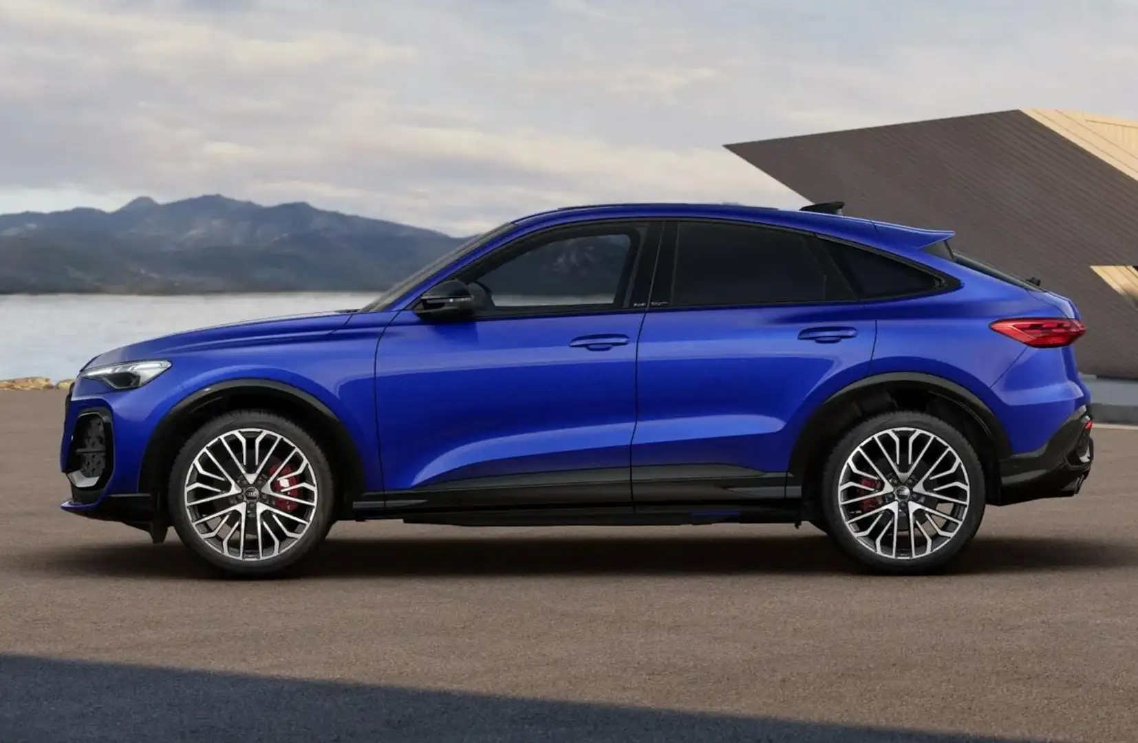 Audi SQ5 Edition one Sportback TFSI Tech+ Luft Pano 270 ... Bleu - 1