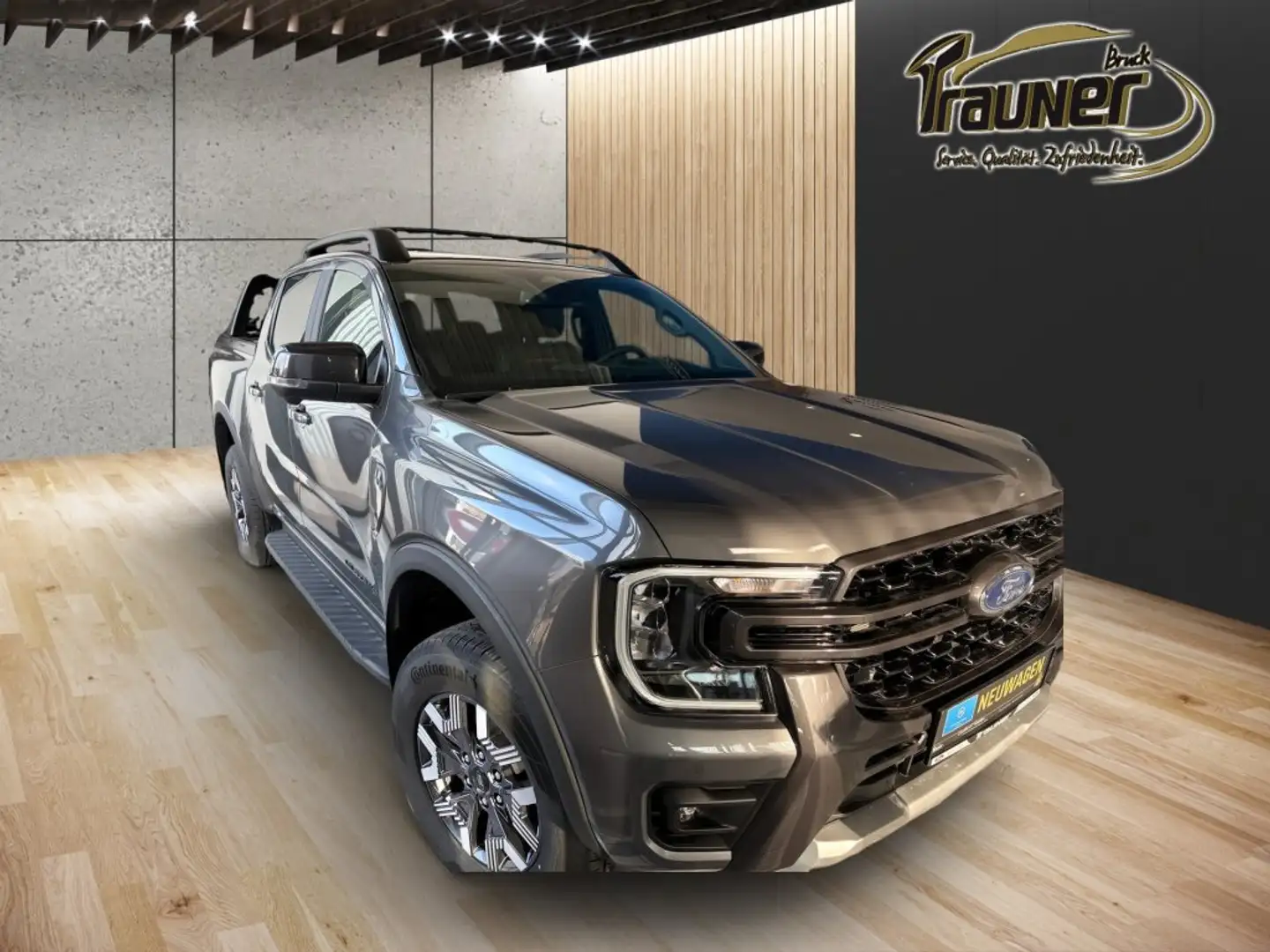 Ford Ranger Doppelkabine Wildtrak 2,3 EcoBoost PHEV Aut. Grau - 2