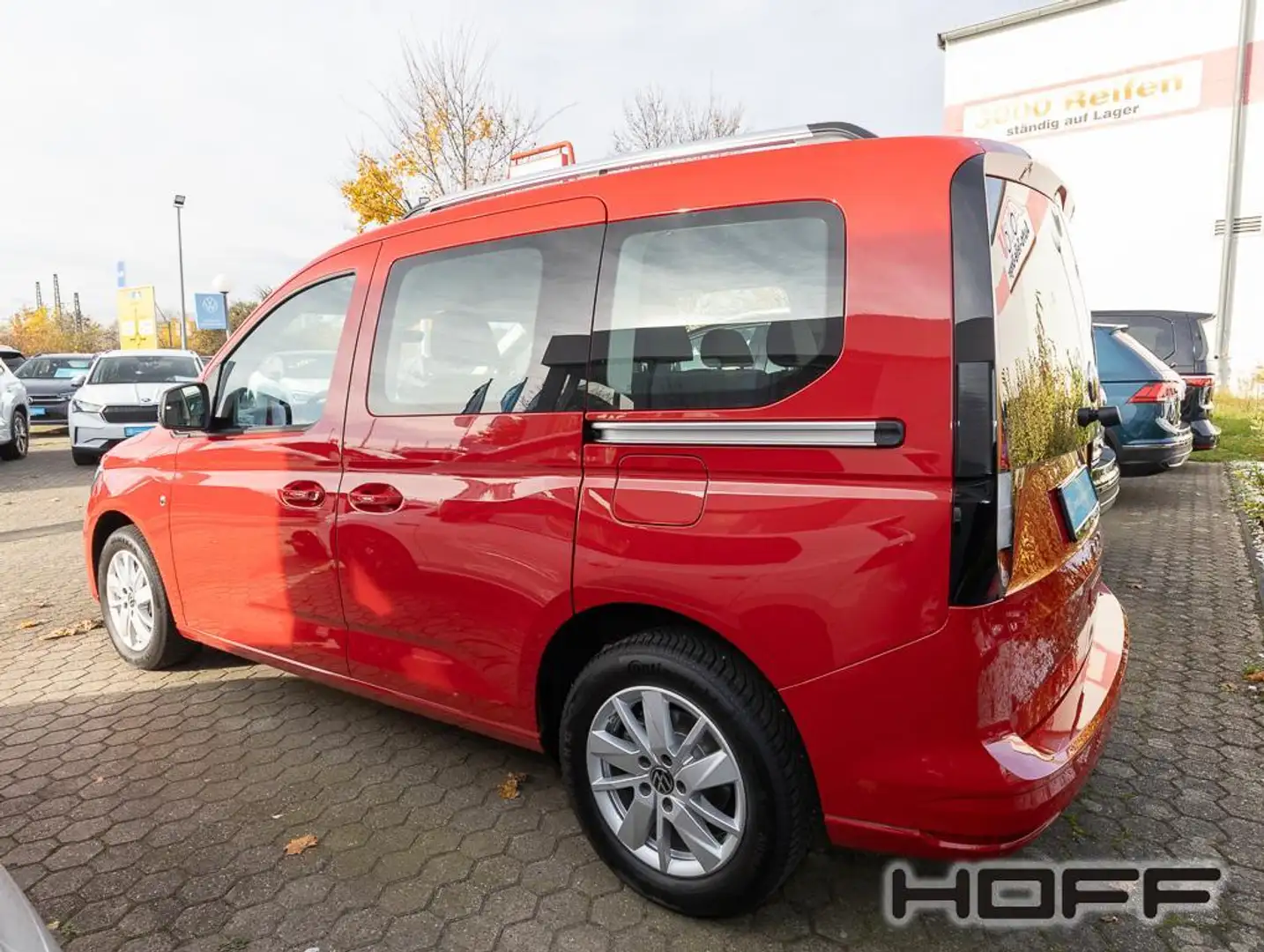 Volkswagen Caddy 1.5 TSI Life ReadyToDiscover Ganzjahresr. Rot - 2