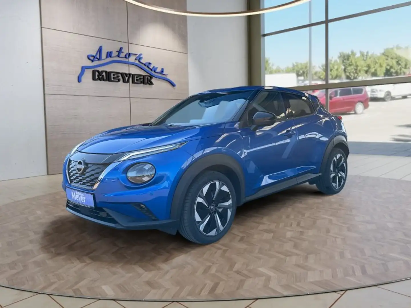 Nissan Juke 1,6 Hybrid 19*Alu/Navi/LED/ACC/Winterp      ** Bleu - 1