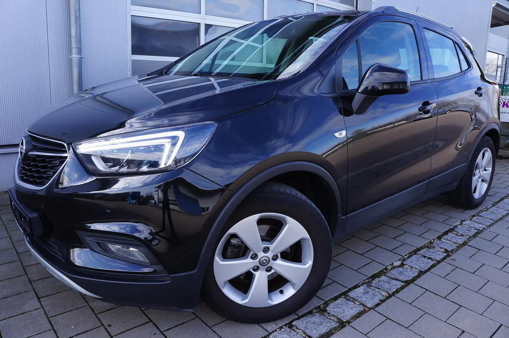 Opel Mokka X 1,6**AUT**NAVI=LED=SHZ=TEMPOMAT=2xPDC=E6 Fekete - 1