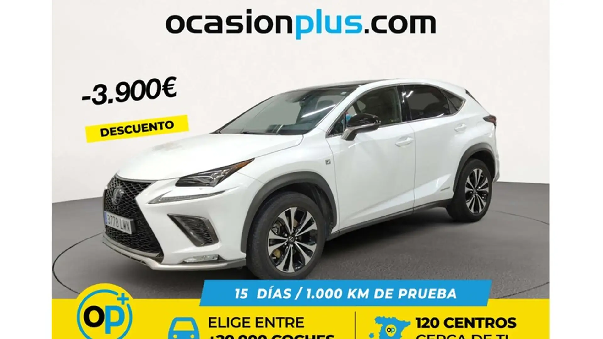 Lexus NX 300 300h F Sport Panorámico 4WD Blanc - 1