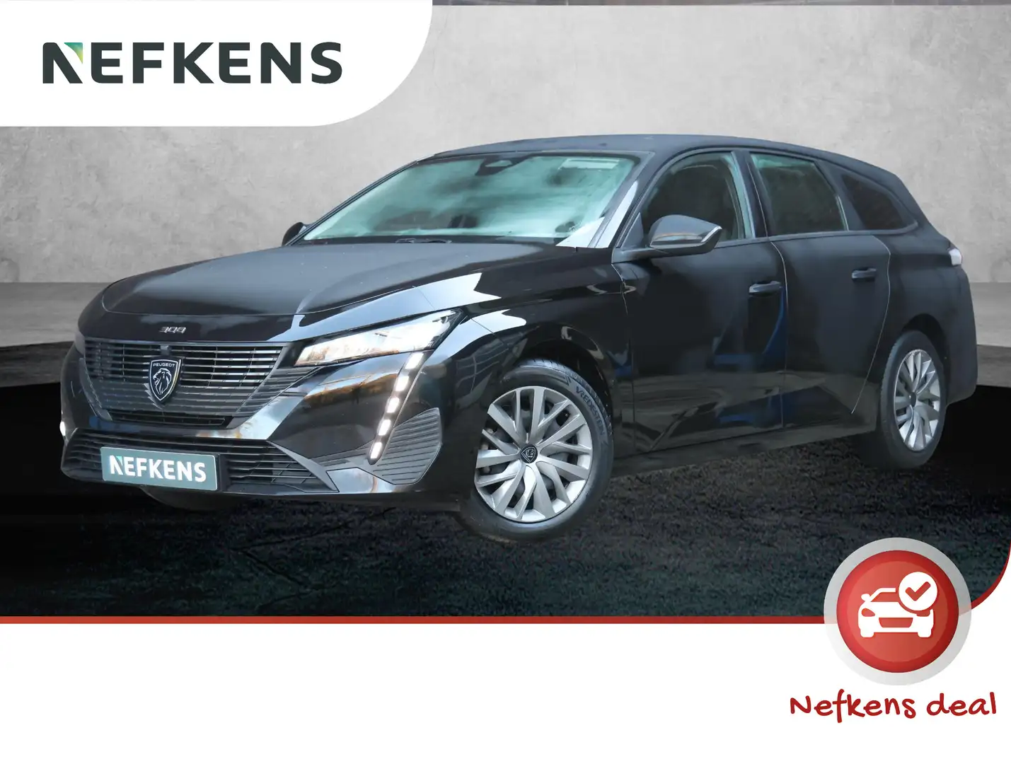 Peugeot 308 SW Active Pack Business 110pk | Keyless start | Pa Zwart - 1