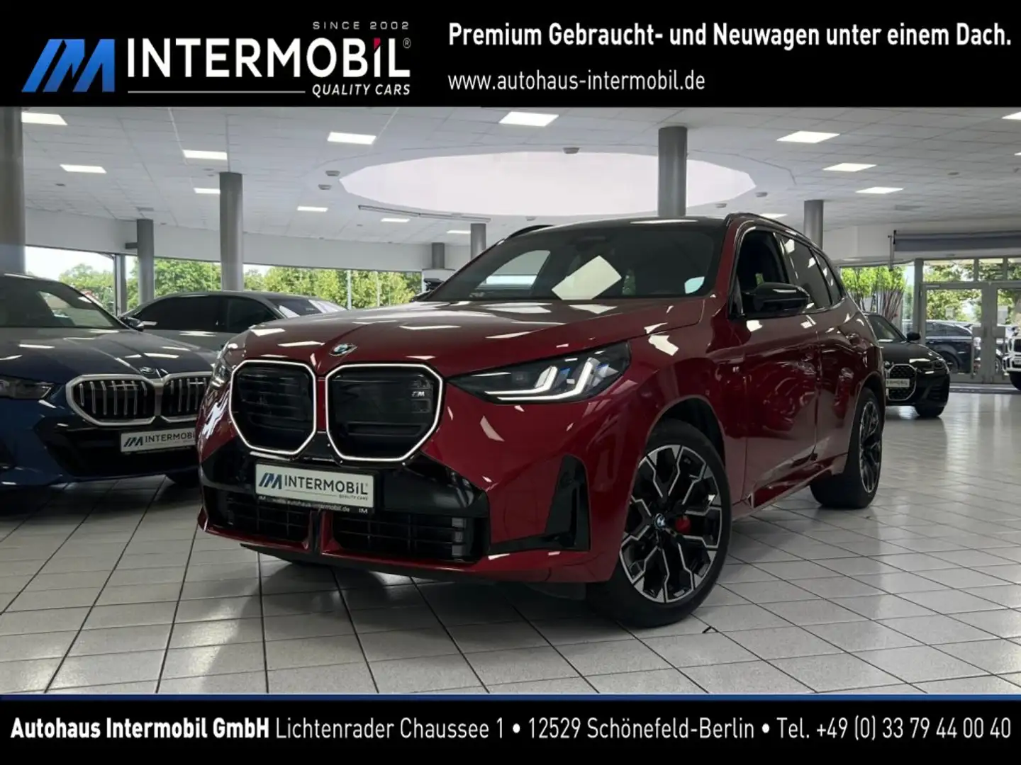BMW X3 M xD*PANO*H-K*STHZG*MEMO*ICONIC*AHK*360° Rosso - 1