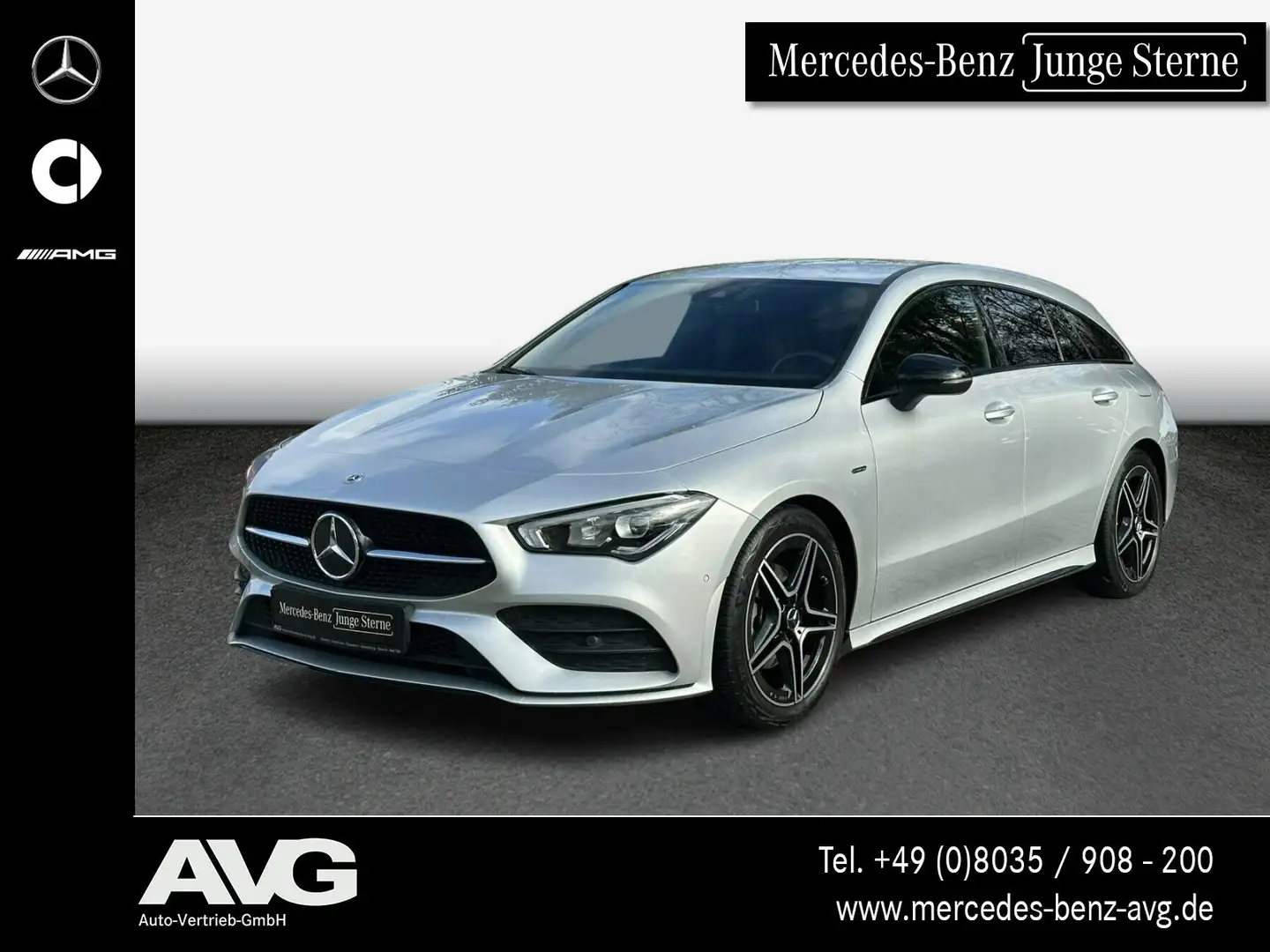 Mercedes-Benz CLA 200 CLA 200 Shooting Brake AMG Edition 21 MBUX LED Silber - 1