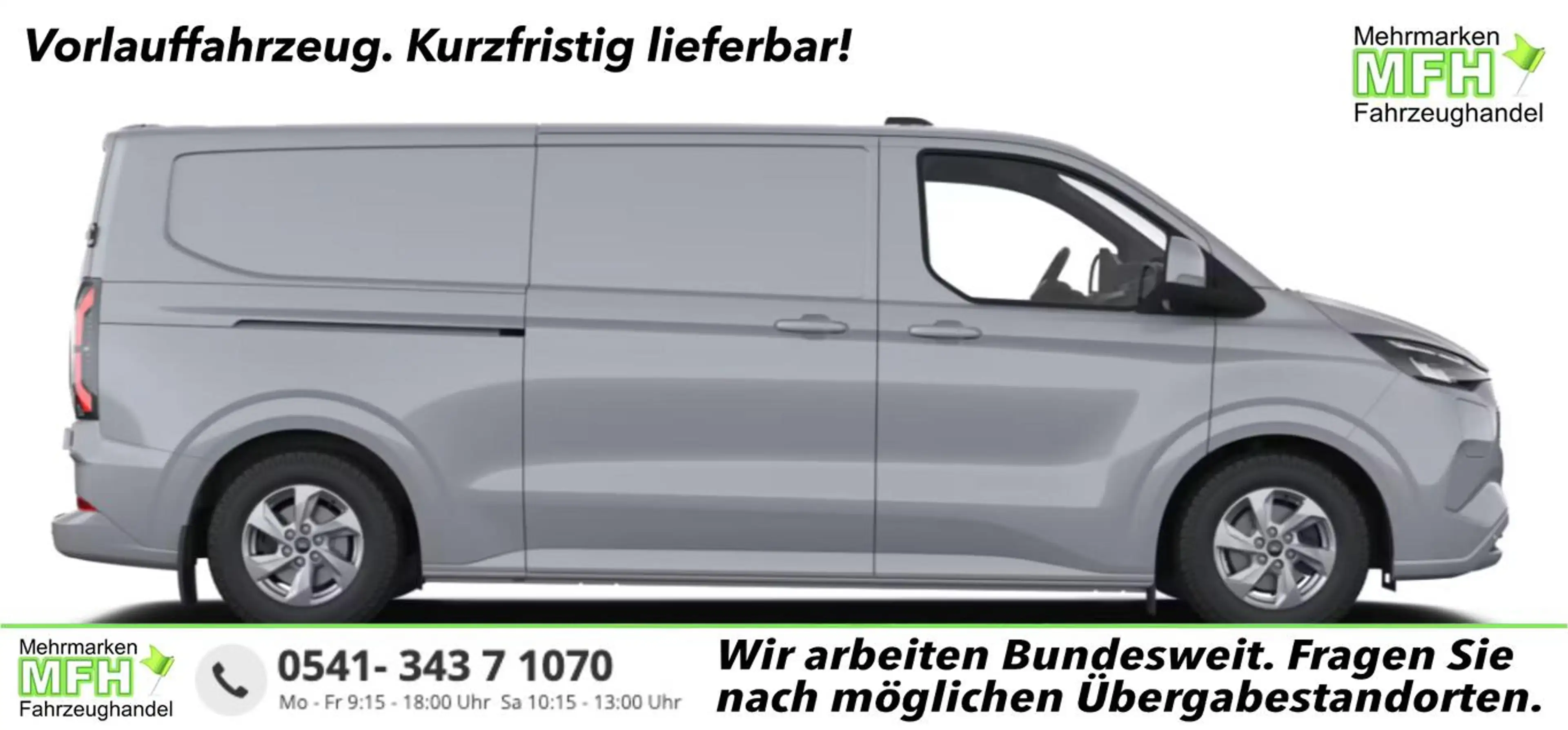 Ford E-Transit Custom Limited 71kWh L2 ACC AHK ProPow 160 kW (...