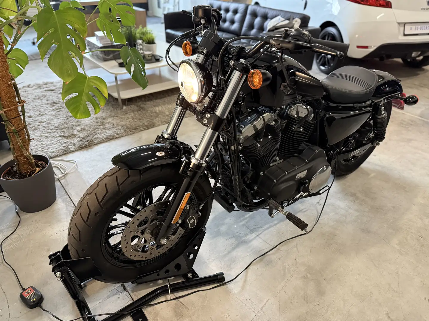 Harley-Davidson Sportster Forty Eight 5HD | 2017 | SLECHTS 7DKM | MCJ ADJUSTABLE EXHAUST Negru - 1