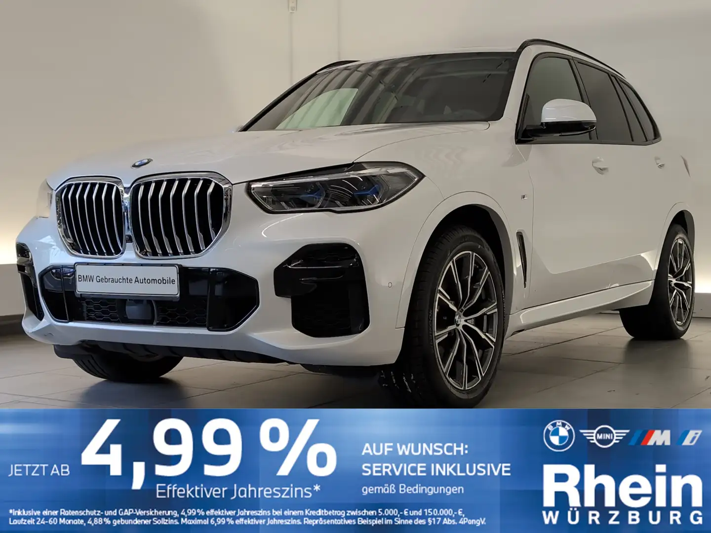 BMW X5 xDrive30d M Sportpaket DAB/HiFi/SHZ DAB/HiFi/SHZ Weiß - 1