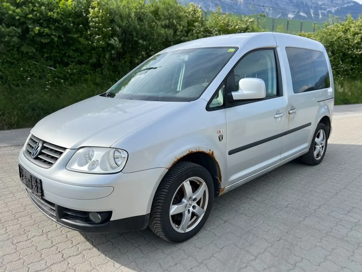 Volkswagen Caddy Life EcoFuel 2.0 Benzin/CNG Klima Argent - 1