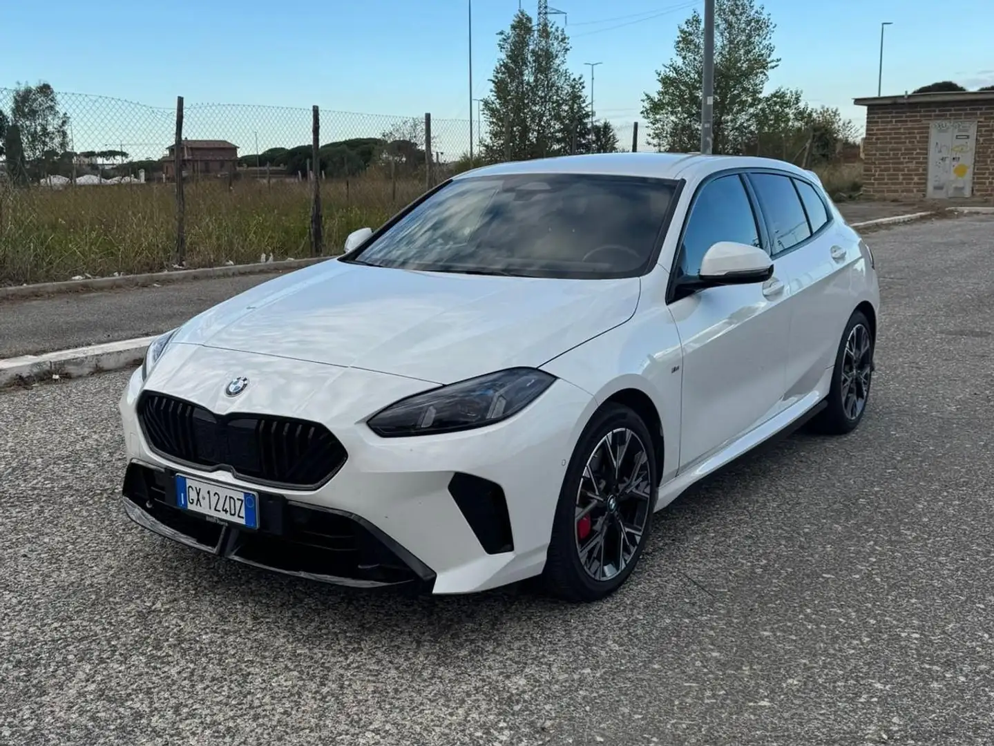 BMW 120 Serie 1 F70 48V MSport Pro auto Blanc - 1