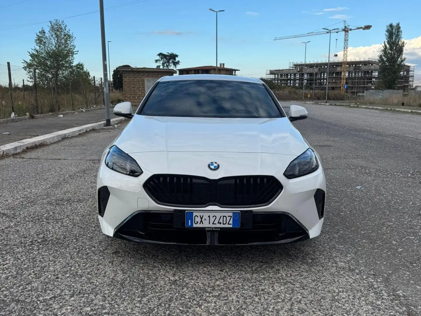 BMW 120 Serie 1 F70 48V MSport Pro auto Blanc - 2
