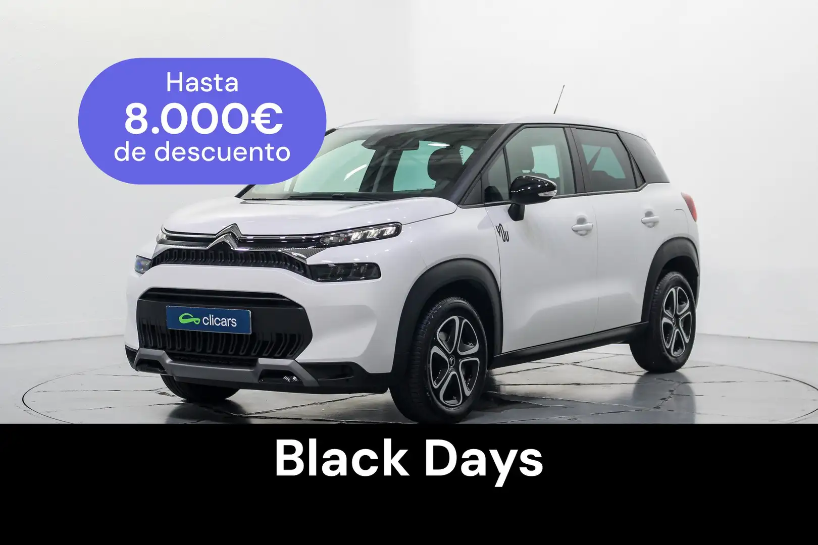 Citroen C3 Aircross Puretech S&S You 110 Blanc - 1
