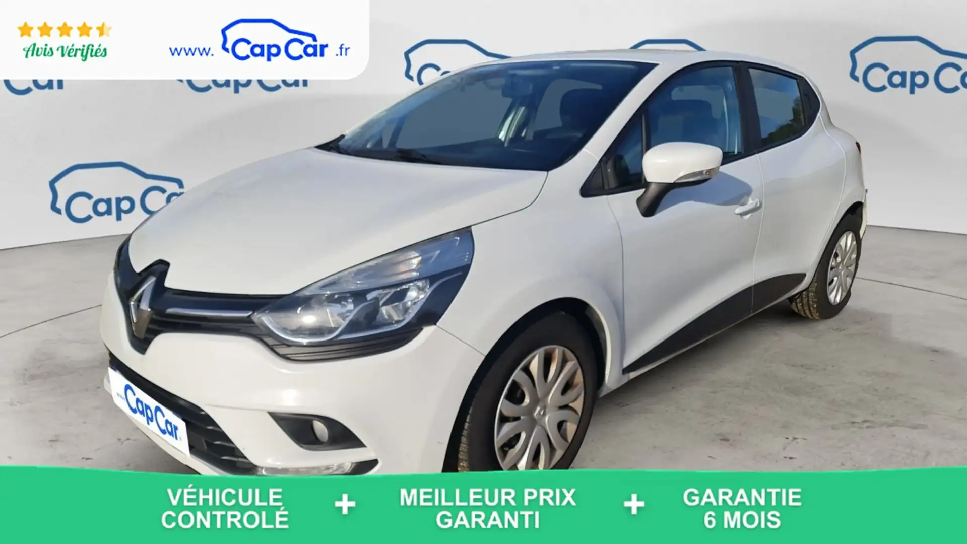 Renault Clio 1.5 dCi 90 Energy Air Medianav Blanc - 1