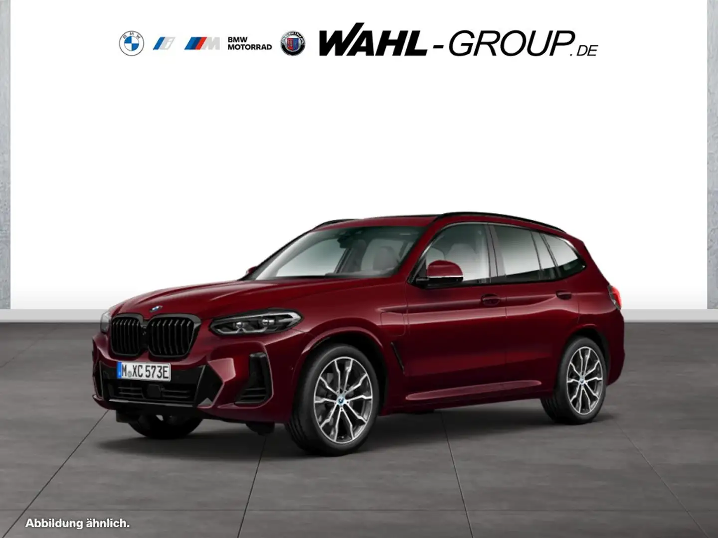 BMW X3 xDrive30e M SPORTPAKET HEAD-UP H&K HIFI PANO ALU 2 Rot - 1