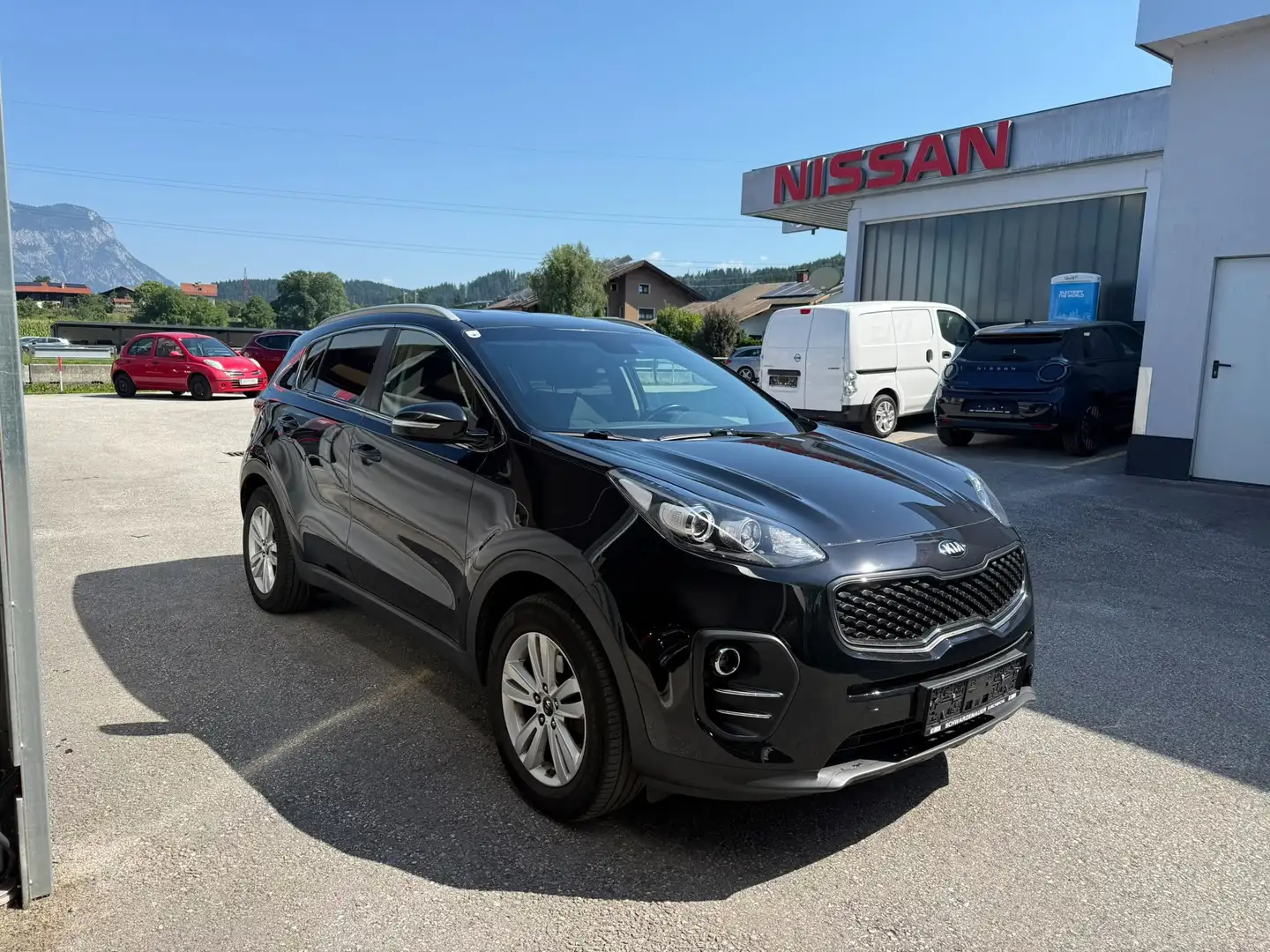 Kia Sportage 2,0 CRDI Silber Allrad Schwarz - 1