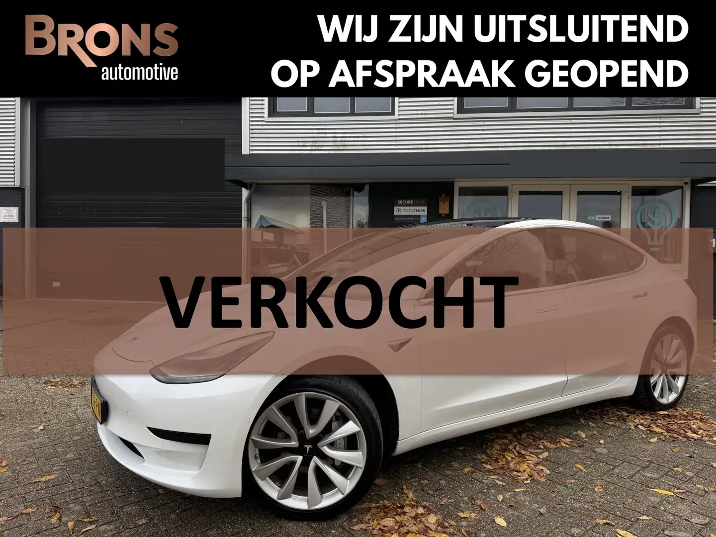 Tesla Model 3 Standard RWD Plus 60 kWh Blanc - 1