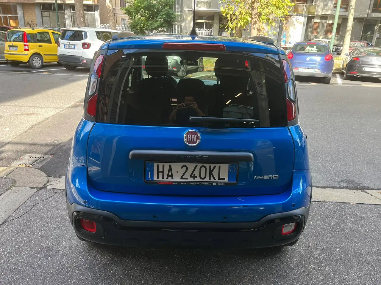 Fiat Panda PANDINA CROSS 1.0 70 CV HYBRID *PARI AL NUOVO*, миниатюра 8