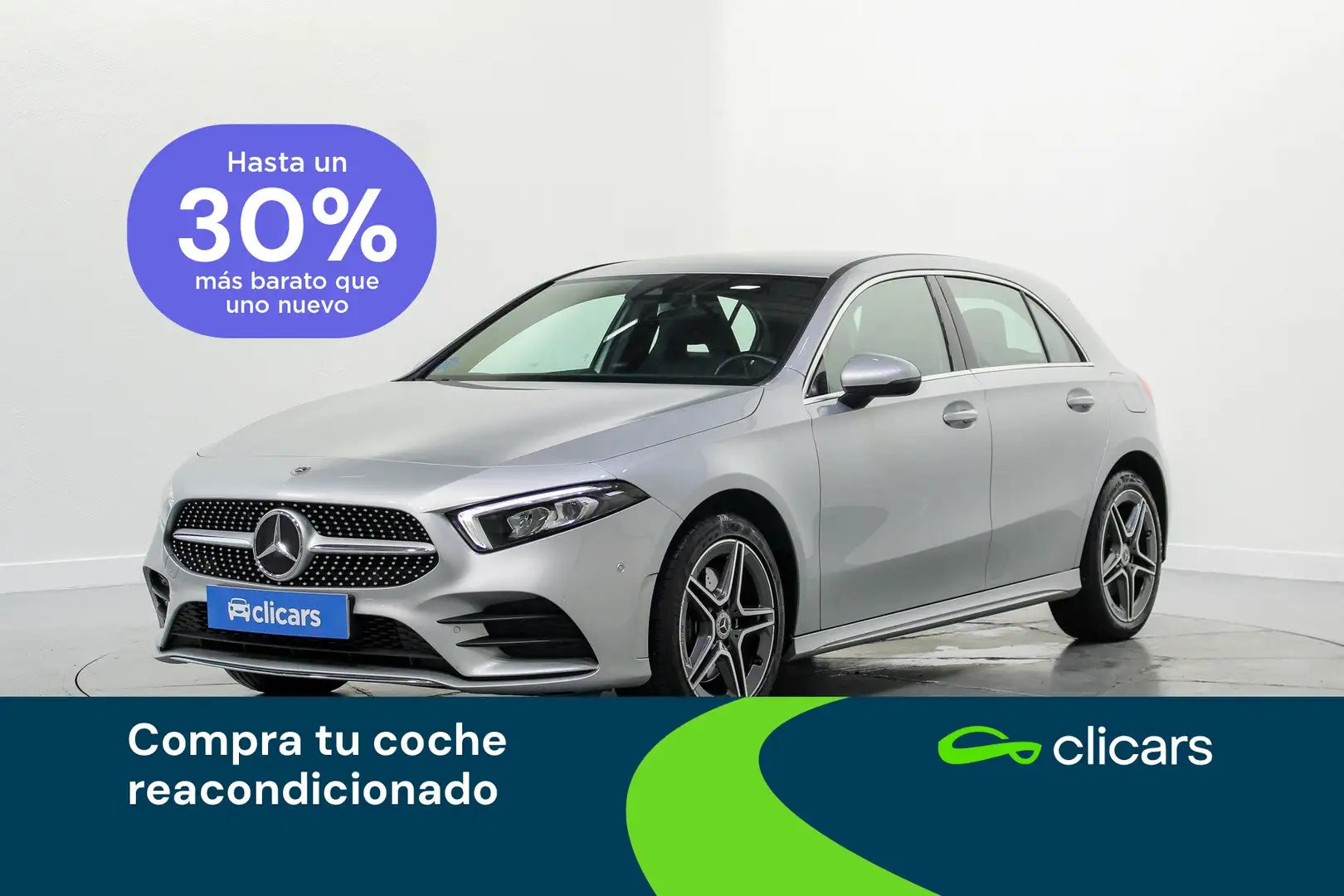 Mercedes-Benz A 250 250e 8G-DCT Plateado - 1