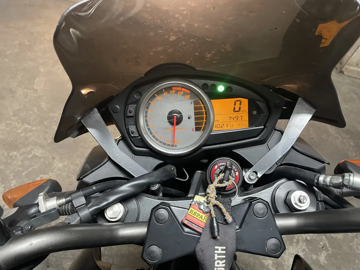 Kawasaki Z 750 Negro - 1