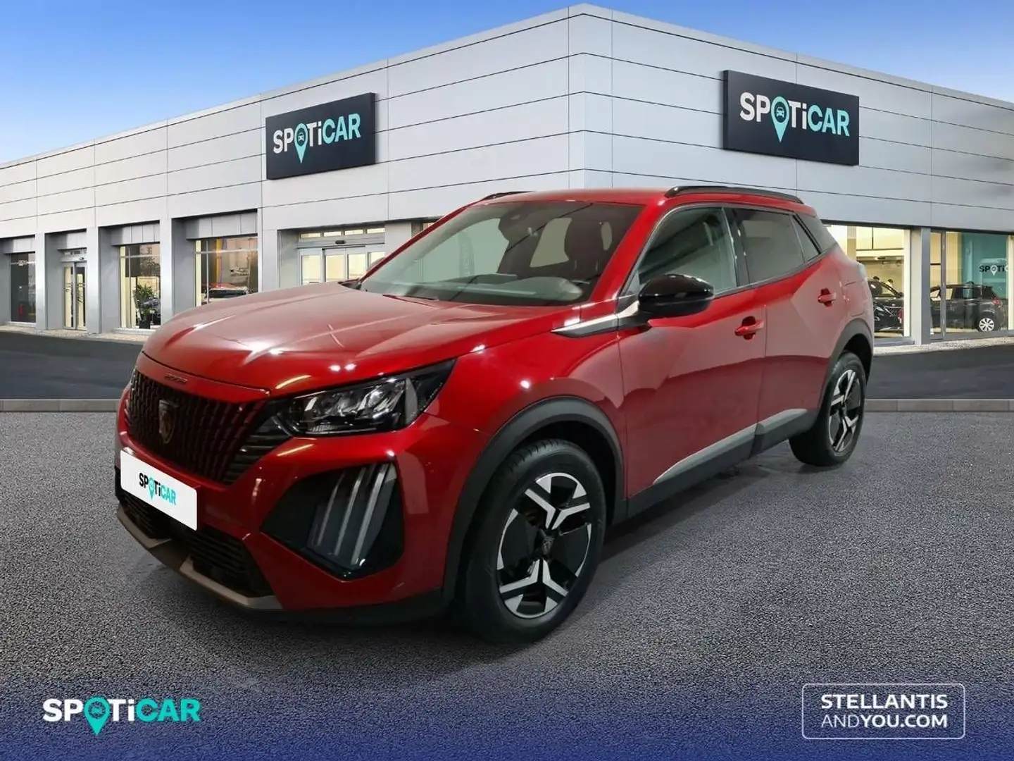 Peugeot 2008 1.2 PureTech S&S Allure 100 Rojo - 1