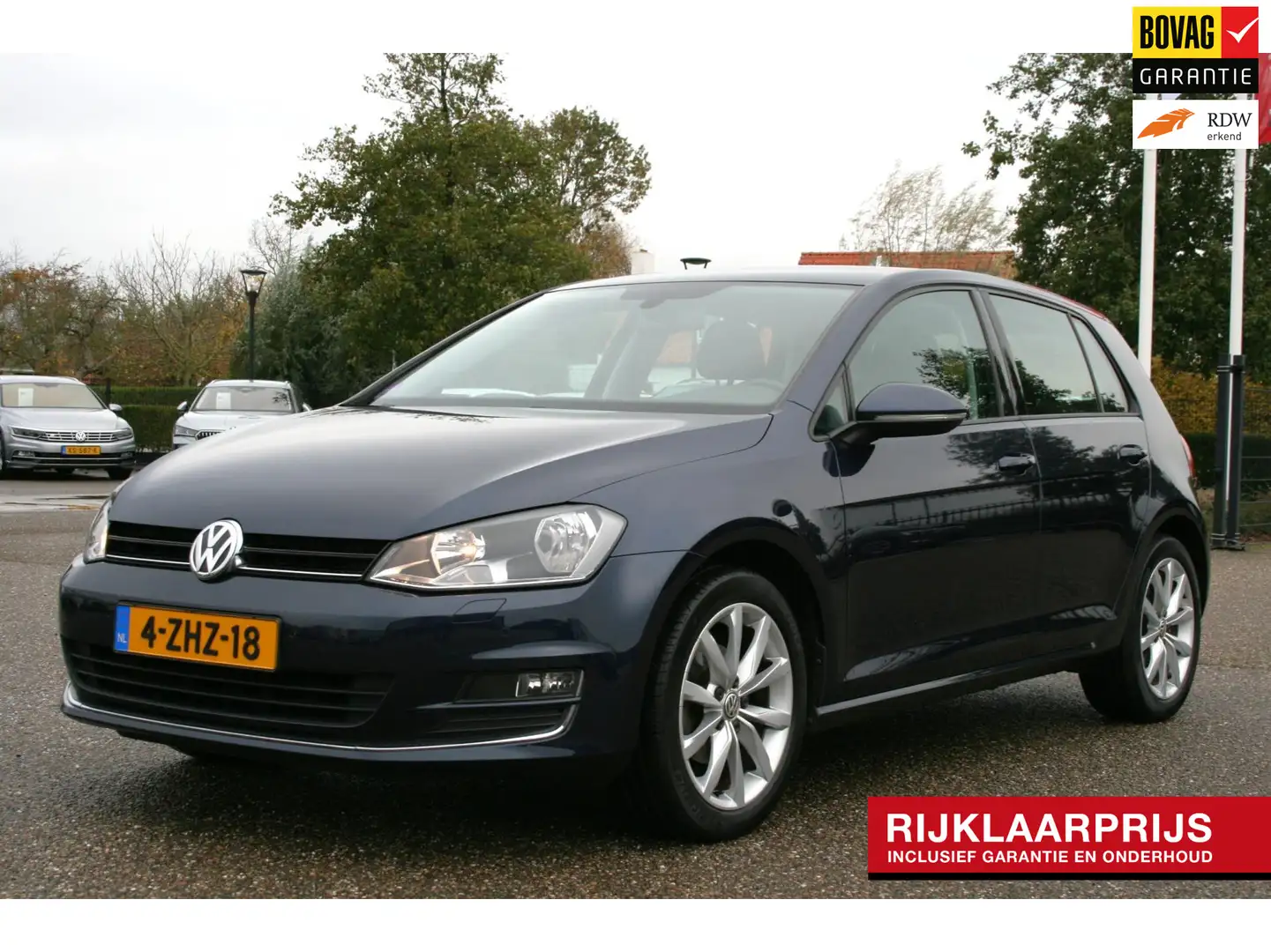 Volkswagen Golf 1.2 TSI Highline / afn. trekhaak / navi / cruise / Blauw - 1