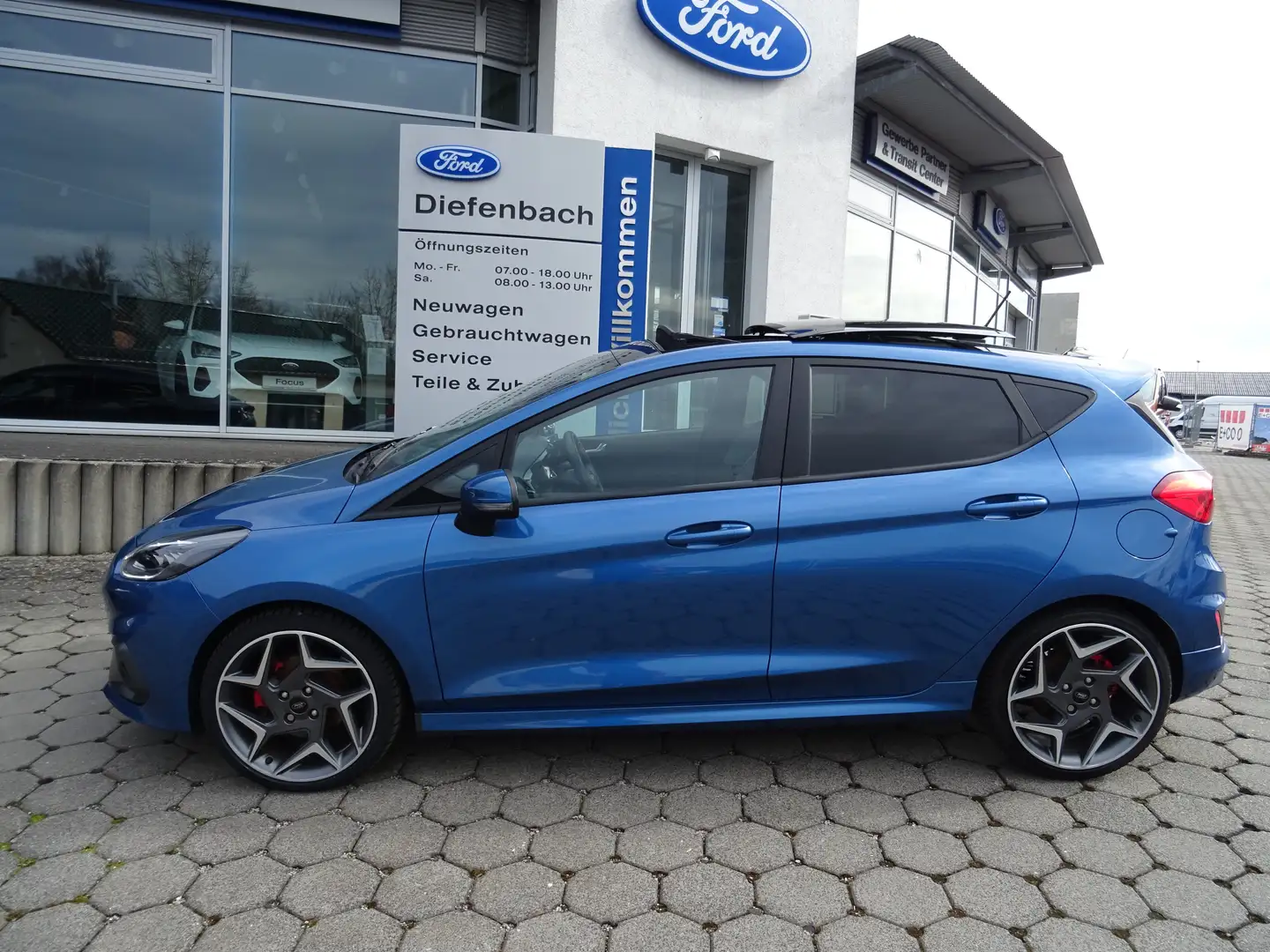 Ford Fiesta 1.5 Ecoboost ST +B&O+Panorama+Navigation Blau - 1
