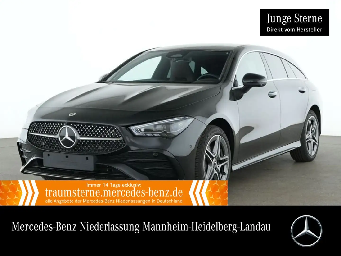 Mercedes-Benz CLA 250 e AMG+PANO+360°+MULTIBEAM+BURMESTER+TOTW Schwarz - 1