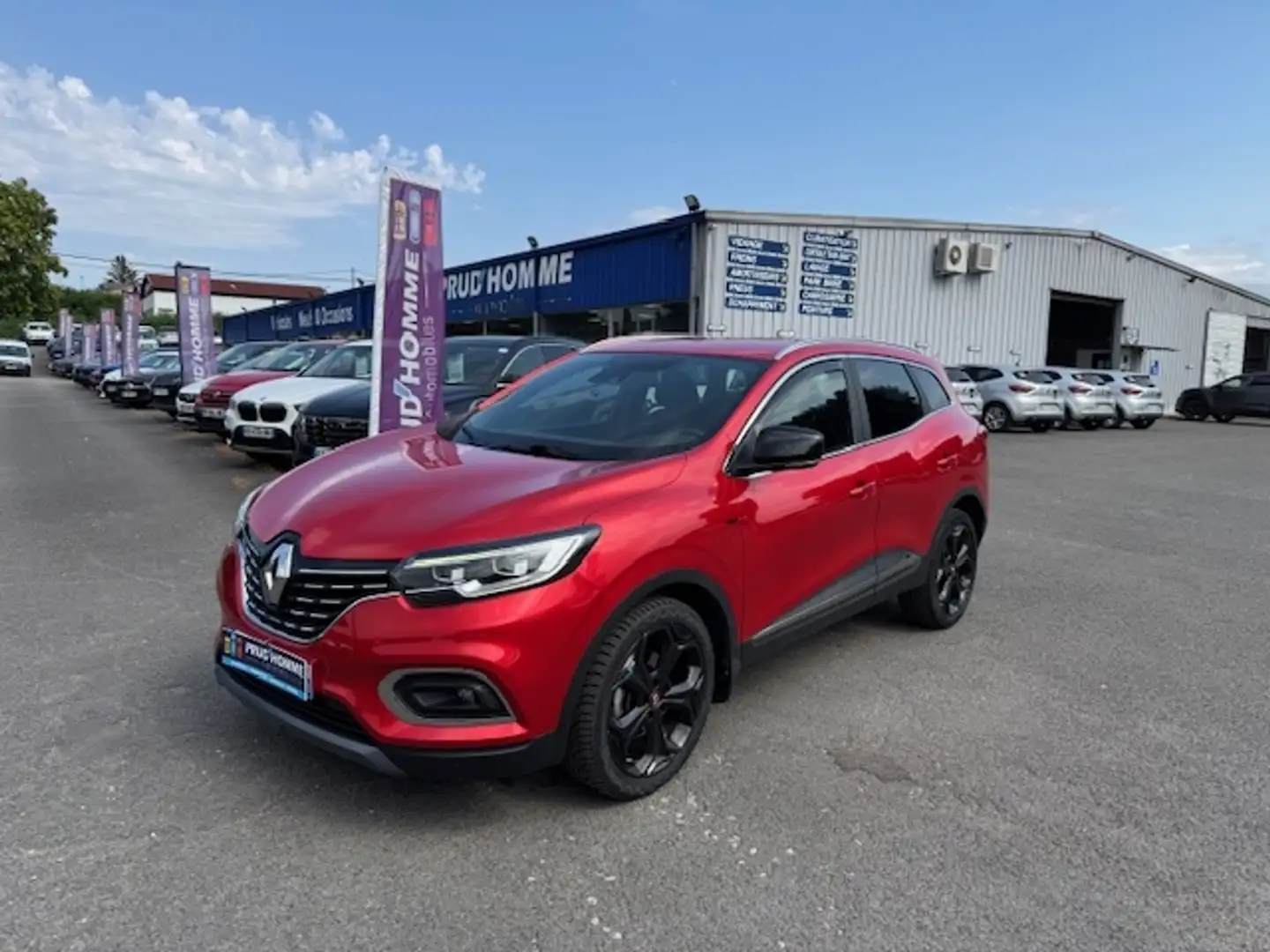 Renault Kadjar 1.3 TCE 160CH FAP BLACK EDITION EDC Rouge - 1