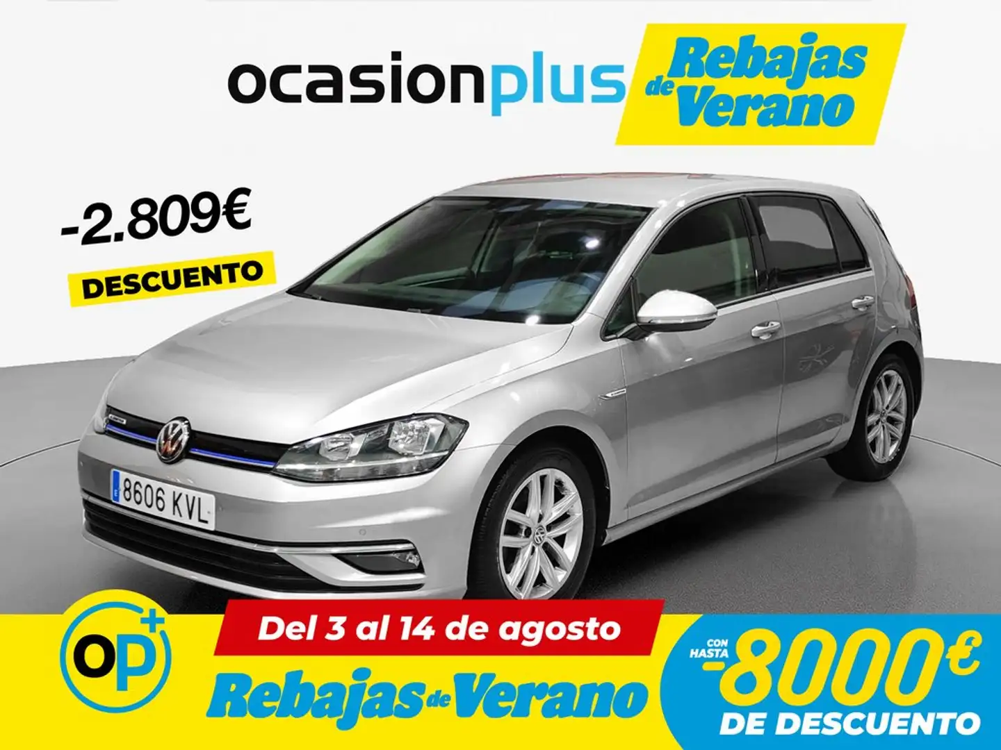 Volkswagen Golf 1.5 TSI Evo BM Advance 96kW Gris - 1
