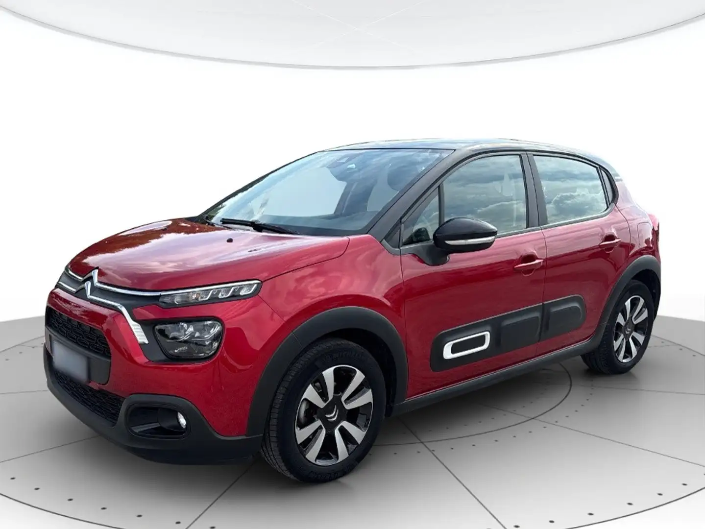 Citroen C3 III 2017 - C3 1.2 puretech Feel Pack s&s 83cv Rosso - 1